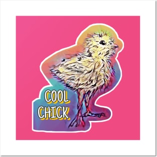Cool Chick Posters and Art